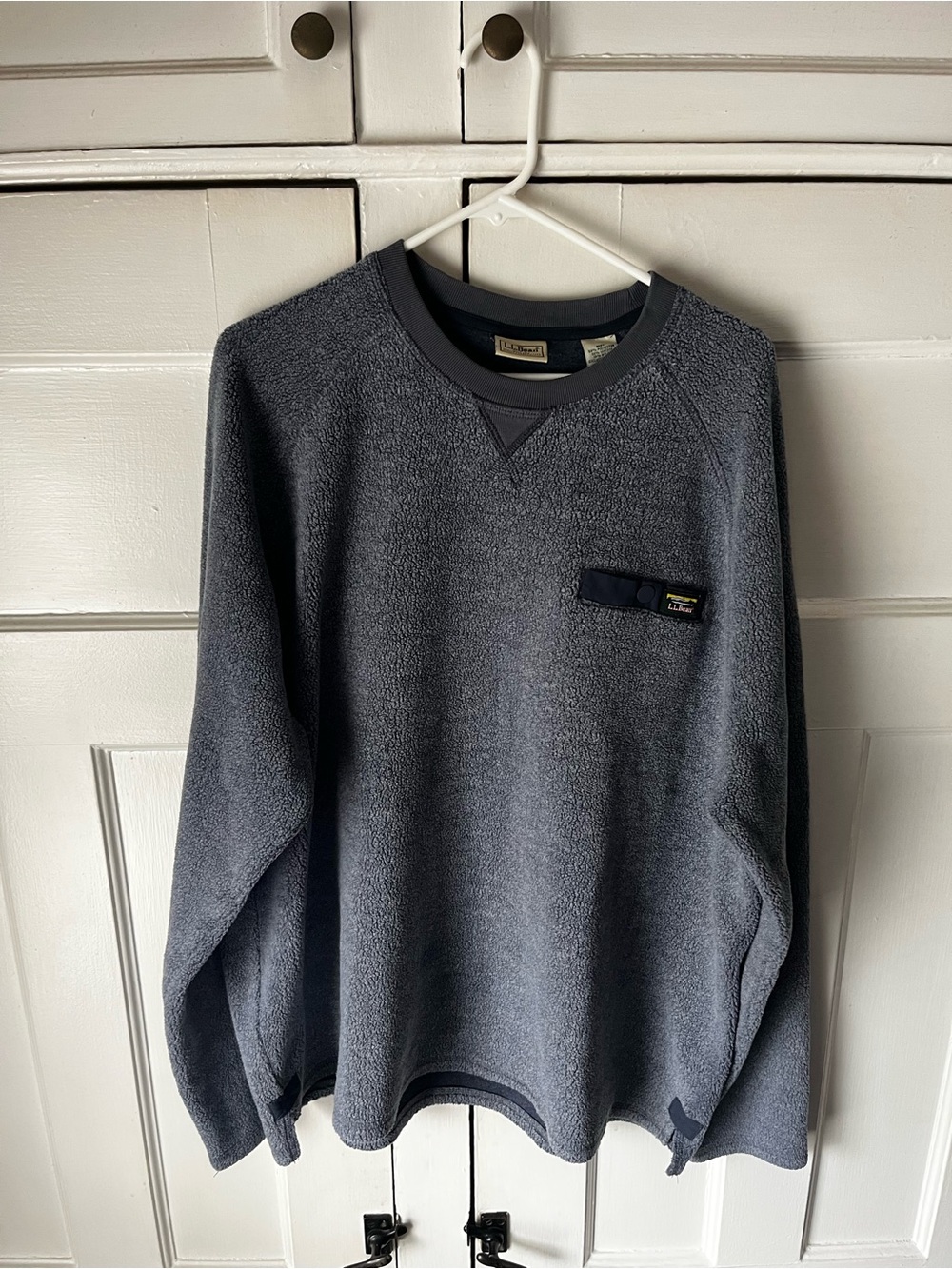 L.L. Bean - Heather Gray Crewneck Fleece - Men’s Size XXL